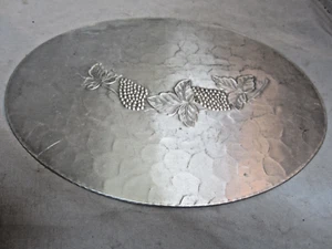 Hammered Aluminum Everlast Hand Forged MCM Tray Hot Plate/trivet 11" X 8" - Picture 1 of 3