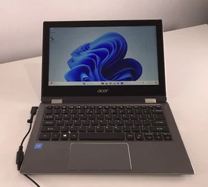 Acer Spin 1 SP111-32N-C060 2in1 11.6" Intel Celeron/4GB RAM/64GB EMMC/W11 Pro - Picture 1 of 6