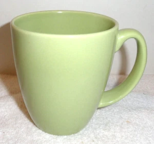CORRELLE STONEWARE COFFEE MUG Sea Foam Green abt 4 x 3 1/4 in - Picture 1 of 3