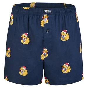Happy Shorts Herren american Boxershorts Weihnachtsente "NEW FIT" - Bild 1 von 2