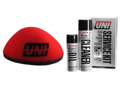 Uni Filter Dual Stage Yamaha Grizzly 125 / RAPTOR 250 + Cleaning Kit - Изображение 1 из 4