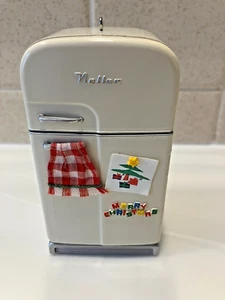 NIB Hallmark Keepsake HOLIDAY FRIDGE Christmas Ornament Magic Lights Up TESTED - Picture 1 of 3
