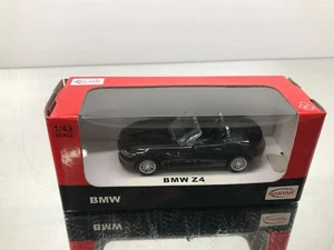 RASTAR BMW E89 Z4 ROADSTER -BLACK 1:43- GOOD IN BOX - Picture 1 of 4