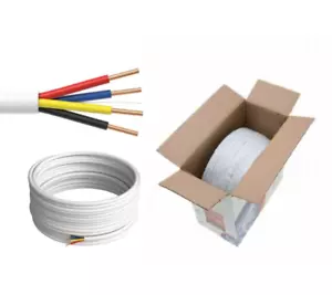 500FT Alarm Security Cable 18/4AWG SOLID Unshielded CCA Fire Burglar Alarm Wire - Picture 1 of 7