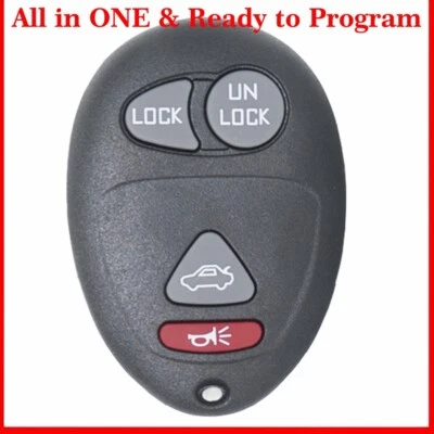 Para 2002 2003 2004 2005 2006 2007 Buick Rendezvous Entrada sin llave Mando a distancia Llavero Foto 1 de 4