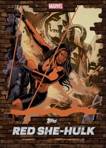 [DIGITAL CARD] Topps Marvel - She-Hulk - Cosmic Impact 21 S1 Brick On the Climb - Picture 1 of 1