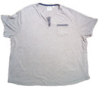 PX Kleidung Herren T-Shirt Größe 6XL, neu ohne Etikett, grau, Baumwollmischung
