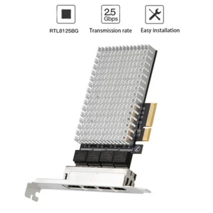 Gigabit PCI-E Network Card Ethernet RJ-45 LAN Adapter Game PCIE Card Lan Card - Picture 1 of 6