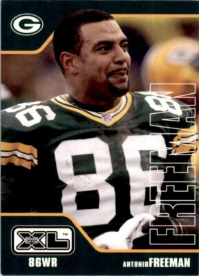 2002 Upper Deck XL Antonio Freeman Green Bay Packers #180 NFL Football - Image 1 of 2