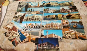 POSTCARD COLLECTION LOT 20 STANDARD SIZE VENICE ITALY - Picture 1 of 2