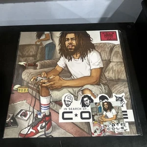 DJ Critical Hype - In Search Of… COLE LP (Blue Vinyl) J Cole - Picture 1 of 3
