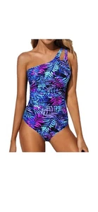 Nuevo con etiquetas Traje de baño Holipic de una pieza para mujer talla M de un hombro - Imagen 1 de 5