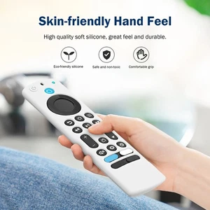 Shockproof Silicone Cover for Fire TV Stick4K Max Remote with Easy Access - Picture 1 of 8