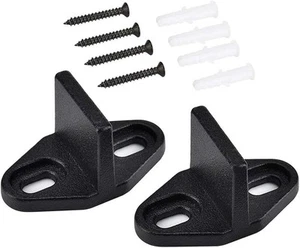 Homode Barn Door Floor Guide, 2 Pack Sliding Bottom Guide Black - Picture 1 of 7