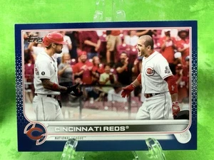 Cincinatti Reds Team Card - Royal Blue - 2022 Topps Series 1 #96 - Bild 1 von 11