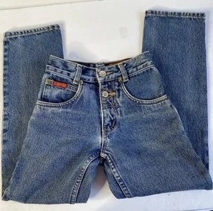 Lawman Western Jean Kid Size 6 X Slim 100% Cotton Denim Tuff Wrangler Style - Picture 1 of 13