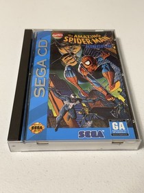 Amazing Spider-Man vs. The Kingpin  for Sega CD Complete In Box CIB W/reg Card