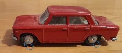 Mercury Fiat 1300 rossa - obsoleto - (no Mebetoys, Politoys, Polistil,Norev) - Immagine 1 di 4