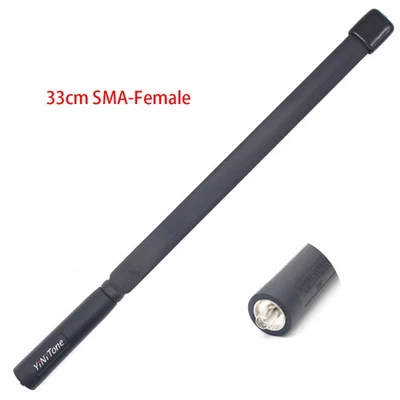 144/430Mhz Dual Band VHF/UHF Antenna SMA Female for Baofeng UV-5R UV-82 Radio A - Image 1 of 4
