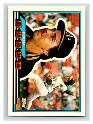 1989 Topps Big #10 Todd Burns - Image 1 of 2