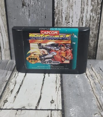 Street Fighter II 2 Special Champion Edition (Sega Genesis, 1993) Cartridge Only - Image 1 of 3