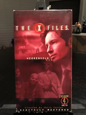 The X-Files Season 4 Vol. 19 (VHS 1999) Herrenvolk and Home Horror CULT HTF OOP - Image 1 of 4
