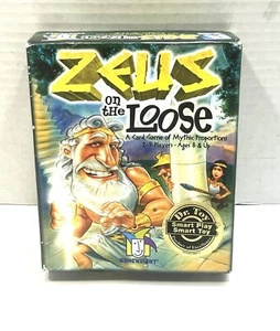 Zeus On The Loose Card Game Of Mythic Proportions Gamewright Complete Greek Gods - Picture 1 of 8