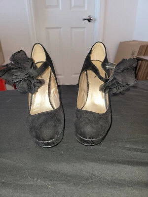 Qupid suede womens pumps - Image 1 of 4