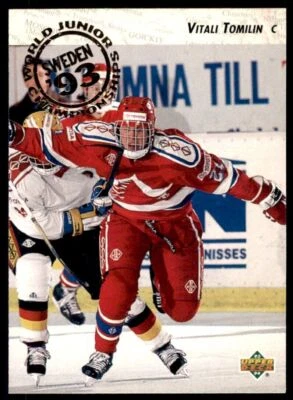 1993-94 Upper Deck Vitali Tomilin RC Russia #278 - Image 1 of 2