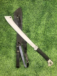 Handmade Sword Carbon Steel Blade Survival Machete Sword Hunting Sword Camping - Picture 1 of 5
