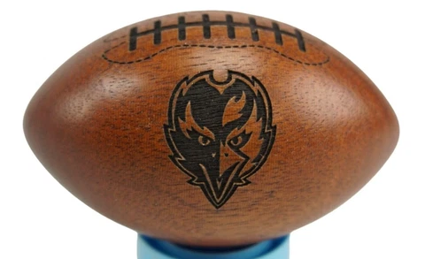 Baltimore Ravens GBOW NFL mini wood football Cover