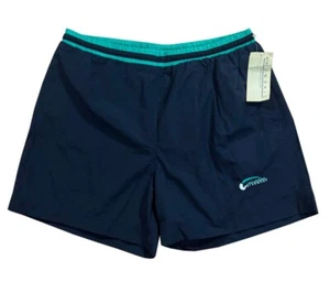 Vintage Givenchy Navy / Green Swim Trunks (Size XL) NWT - Picture 1 of 4