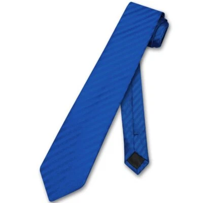 Corbata vertical Vesuvio Napoli RAYAS colores lisos DELINGADA 2,5" corbata para hombre Foto 1 de 2