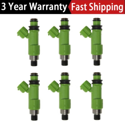 Inyector de combustible 6 piezas 616611AA740 para Subaru Legacy 3,6 L H6 2010 2011 2012 2013 Foto 1 de 4