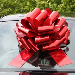 Extra Large Car Bow Red Giant Big Gift Birthday Christmas Present Surprise - Picture 1 of 12