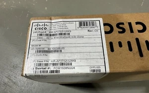 New sealed Cisco Wireless Access Point AIR-AP3702I-UXK9 Universal Domain AP3702i - Picture 1 of 6