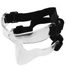 Sports Nose Guard Prevent Injuries Adjust Strap Breathable Face Shield For