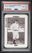 1913 Tom Barker Baseball Card Game WG6 John McGraw PSA 4.5 HOF