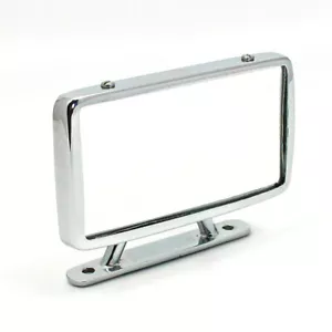 Rear view mirror - Rectangular with cast triangular mounting arm - Picture 1 of 2