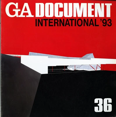 GA Document No.36  INTERNATIONAL 93 - 1993 : World Architecture Book - Image 1 of 4