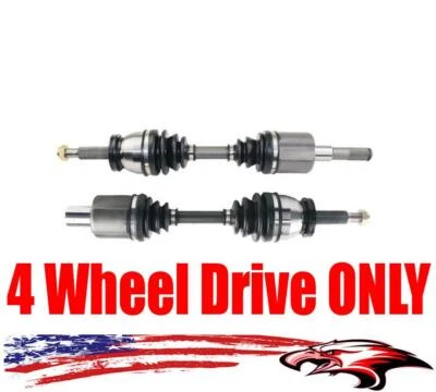 Front Axles for Ford Ranger 00-02 for Mazda B3000 B4000 02-98 4 Wheel Drive - Image 1 of 4