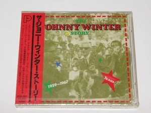 JOHNNY WINTER THE JOHNNY WINTER STORY 1959-1967 JAPAN CD PCD-1611 SEALED - Picture 1 of 9