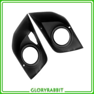Fits 2016-2019 Mitsubishi Outlander Sport ASX RVR Fog Light Covers Bezels LH RH - Picture 1 of 10