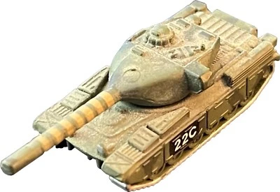 Micro Machine Plastic British Chieftain Tank /Green Camo marked 22C - Image 1 of 3