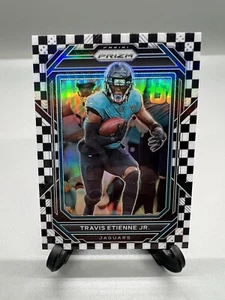2022 Panini Prizm #132 Travis Etienne Jr. Black and White Checkerboard. SP - Bild 1 von 3
