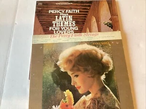 Percy Faith Strings Bouquet &/LatinThemes 2 Vinyl LPs Columbia EXC - Imagen 1 de 13