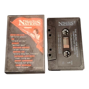 Music For Nations Album Cassette Tape Various Artists Nuclear Assault Mortal Sin - Picture 1 of 5