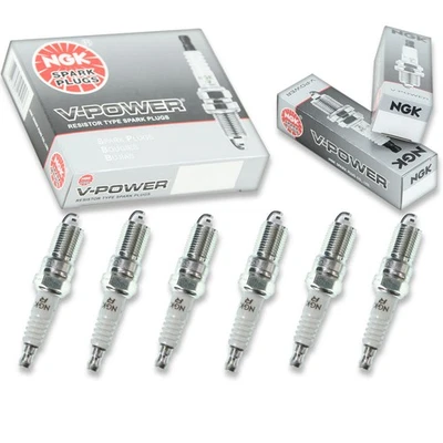 6 bujías NGK V-Power para Mercury Capri 1977-1983 2,8 L 3,8 L V6 - tg Foto 1 de 4
