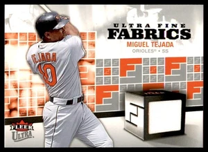 2006 Fleer Ultra - Fine Fabrics Miguel Tejada #FM-MT (MEM) - Bild 1 von 2