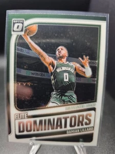 2024-25 Optic Basketball Damian Lillard Elite Dominators #18 - Picture 1 of 2